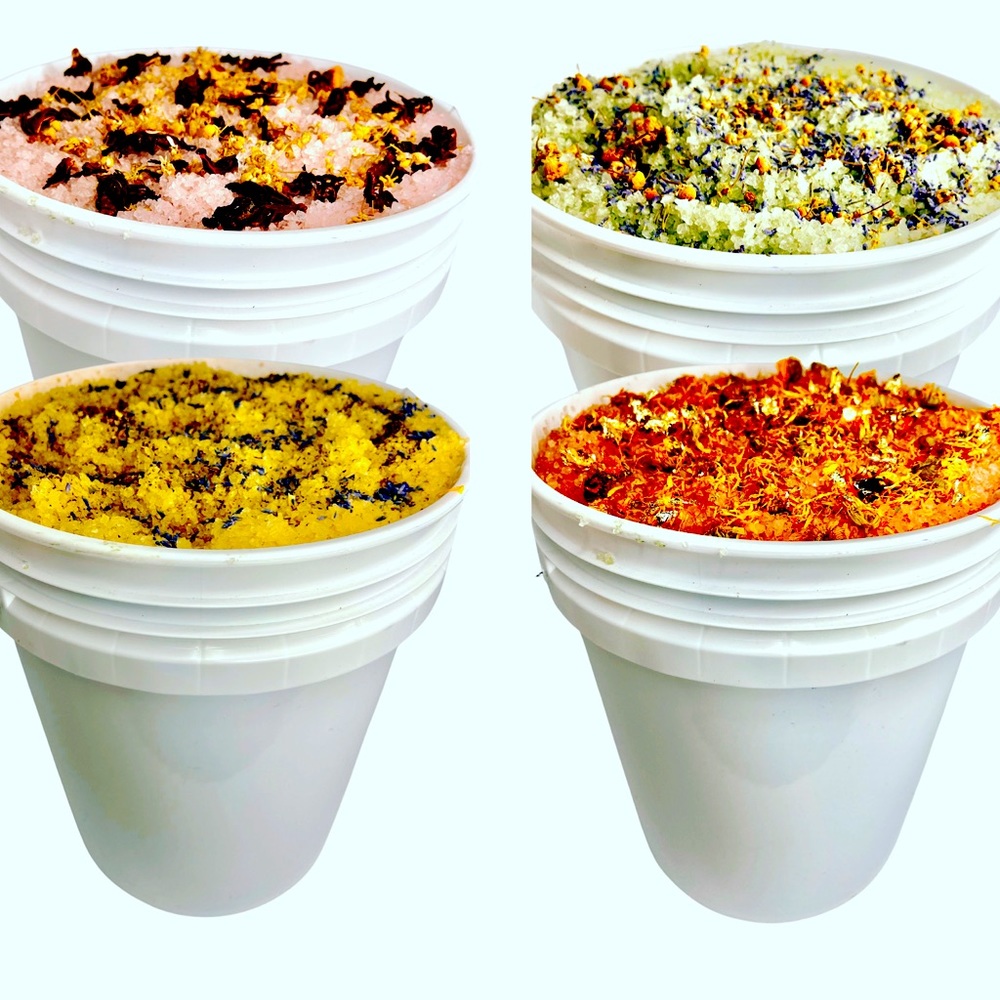 Floral Bath Salts! (1 Gallon) with amazing scents!